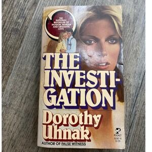 The Investigation Dorothy Uhnak Vintage Paperback Mystery Crime Novel 0671469878
